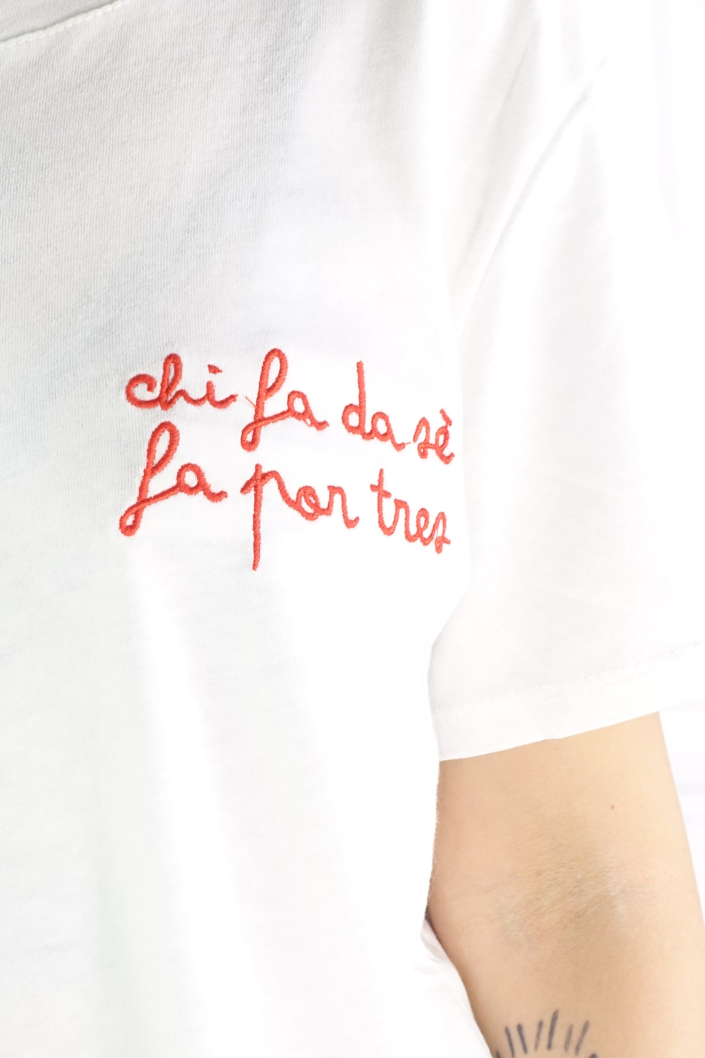 T-shirt CHI FA DA SE FA POR TRE