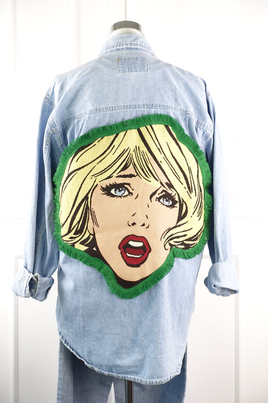 Camicia vintage POP ART art. 1725