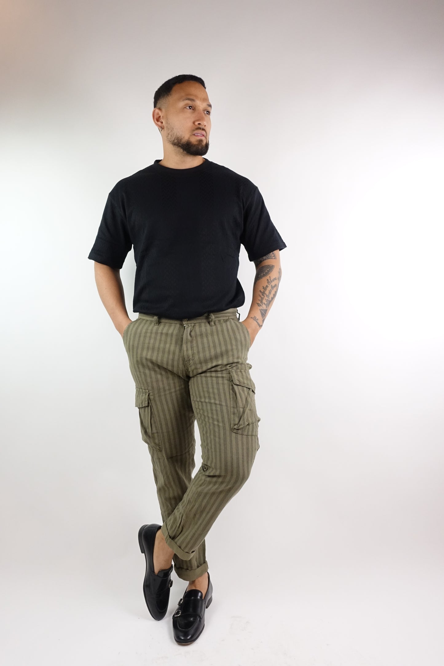 Pantalone Verdone Lino 
Linea Ibiza