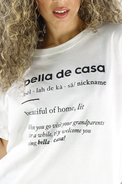 T-shirt BELLA DE CASA